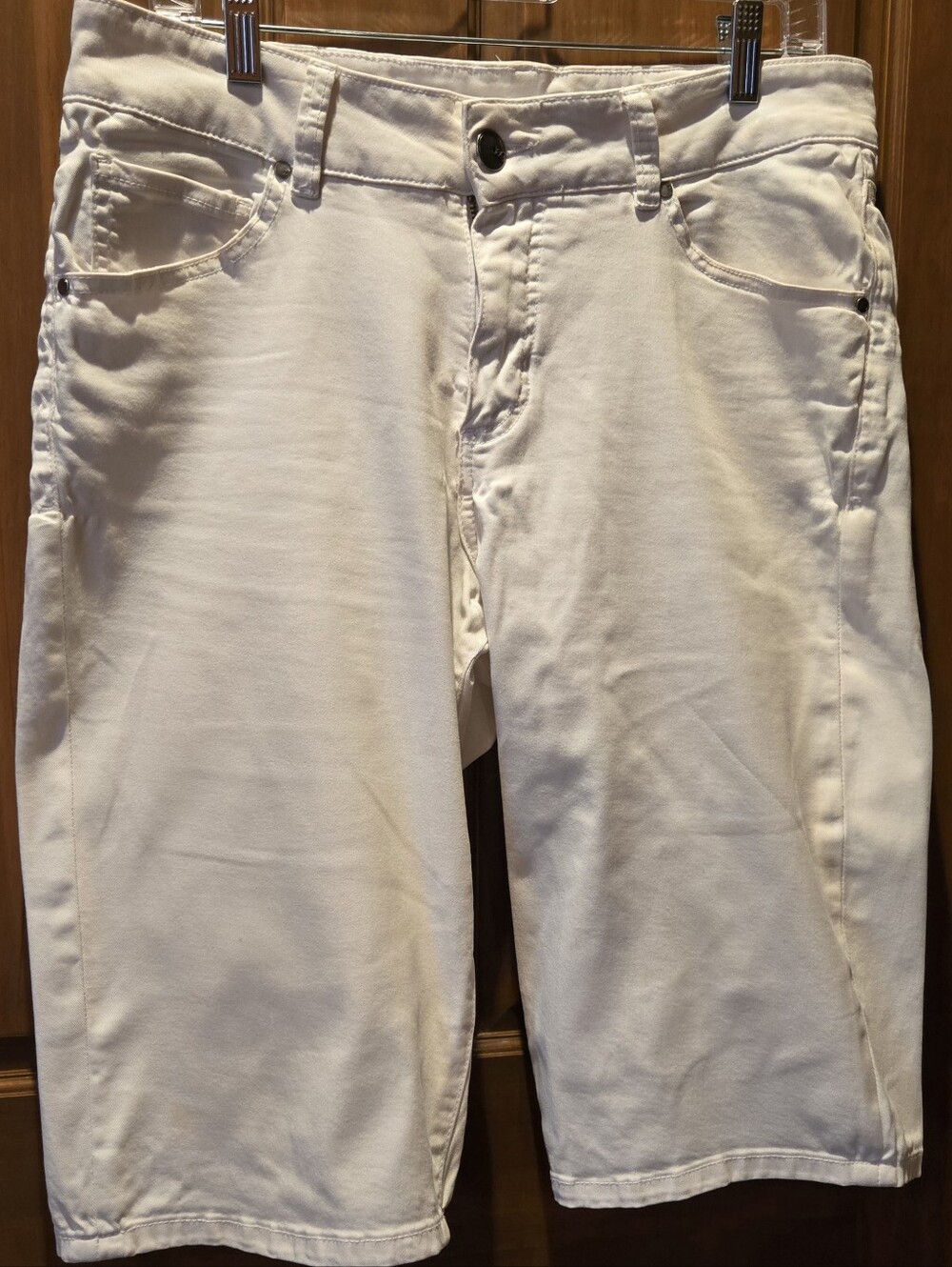 Jag Jeans Women's White Capris